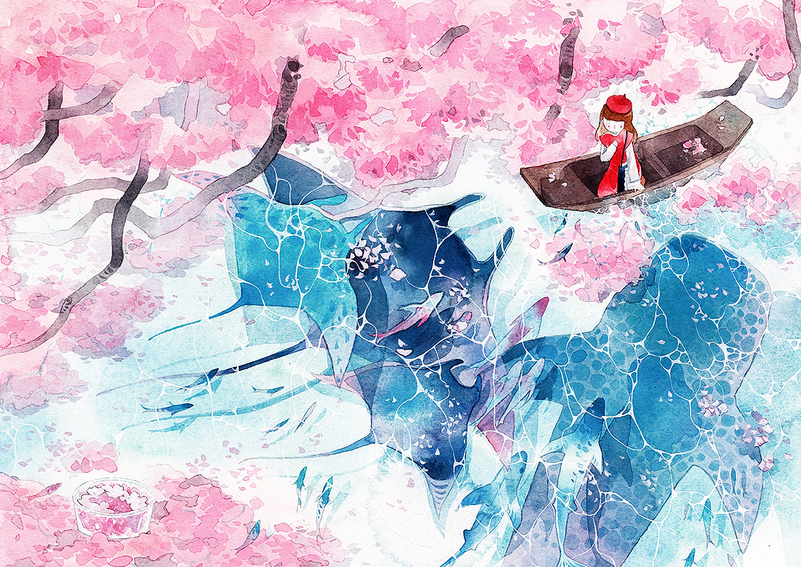 万赞歌系列插画