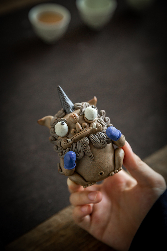 器十二拳击貔貅陶瓷捏雕摆件茶宠（图ZMTc1NjUxNjc2） - 其他手工艺 - 站酷设计师器十二原创素材 - 站酷ZCOOL