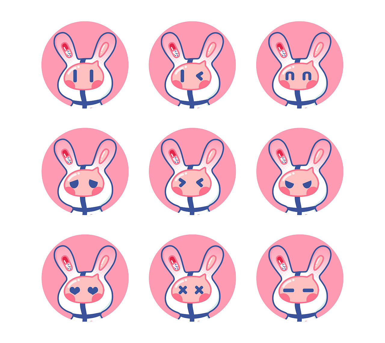 吉祥物pp兔—吉祥物设计