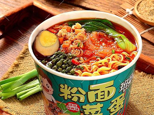 粉面菜蛋速食|美食摄影|电商产品拍摄×郑州密斯杨