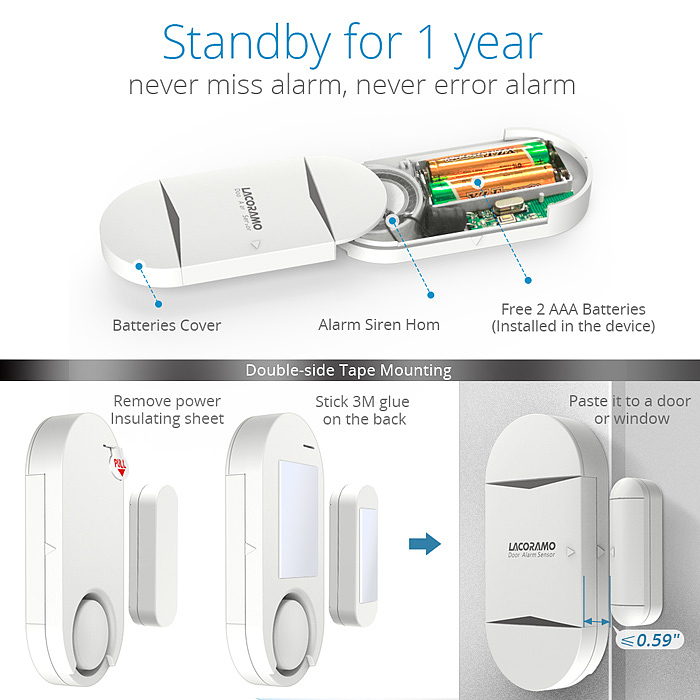 亚马逊主图-报警装置