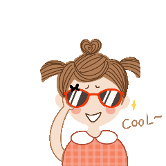 表情包设计--《机智girl多米》（图ZMjAzMjE5NzQw） - 艺术插画 - 站酷设计师梁子榛原创素材 - 站酷ZCOOL