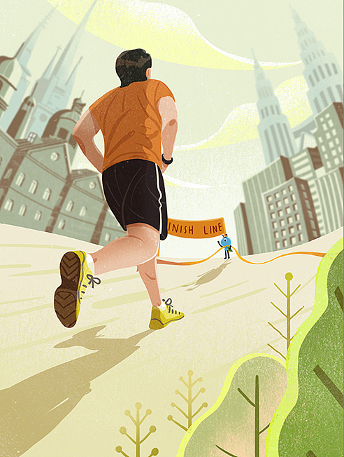 蚂蚁森林故事场景闪屏