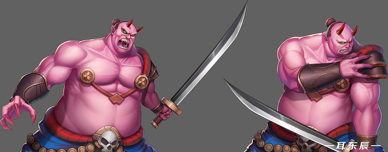 半身像設(shè)計（圖ZMTAyNzU4OTk2） - 商業(yè)插畫 - 站酷設(shè)計師JustinChen設(shè)計原創(chuàng)素材 - 站酷ZCOOL