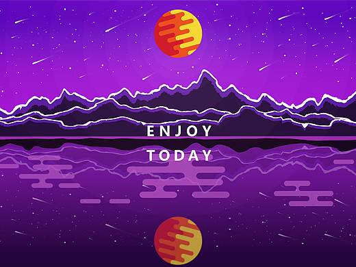 ENJOY TODAY（个人主页-ZMzkyMzgwODQ=） - 创作习作 - 站酷设计师小野xxxxx原创素材 - 站酷ZCOOL