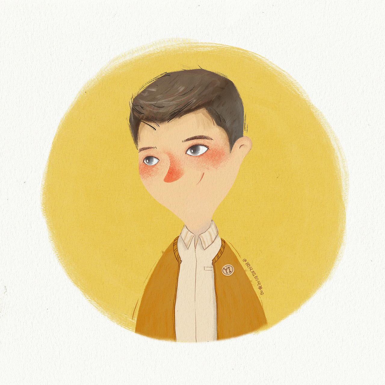 原创插画 有幸与你相遇让我陷落美好（图ZMjAxNDA1MjY0） - 儿童插画 - 站酷设计师挽风楼的风筝呀原创素材 - 站酷ZCOOL