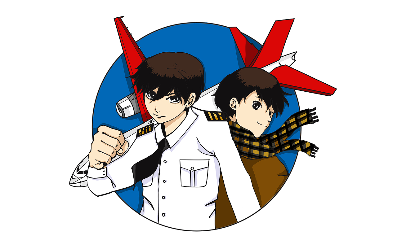 飞行员+乘务+机务（图ZMjUyMzkxOTY=） - 商业插画 - 站酷设计师pengtongtong原创素材 - 站酷ZCOOL