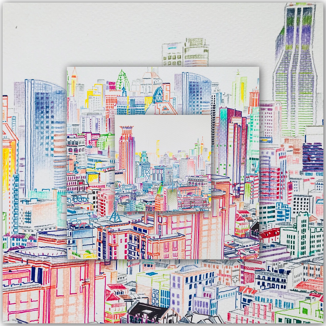 上海城市风光画