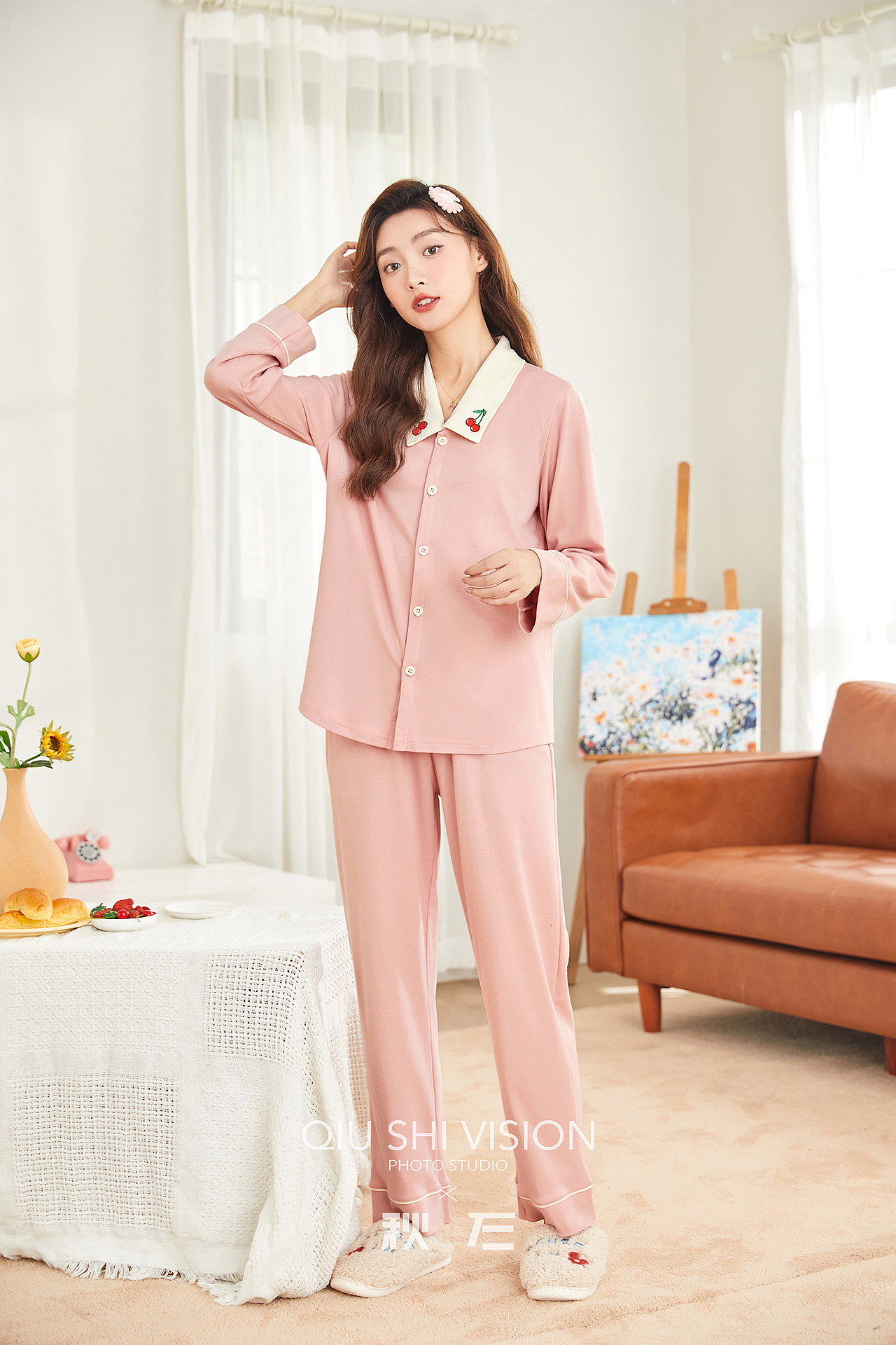 女装睡衣家居服拍摄人像睡衣拍摄电商摄影人像摄影