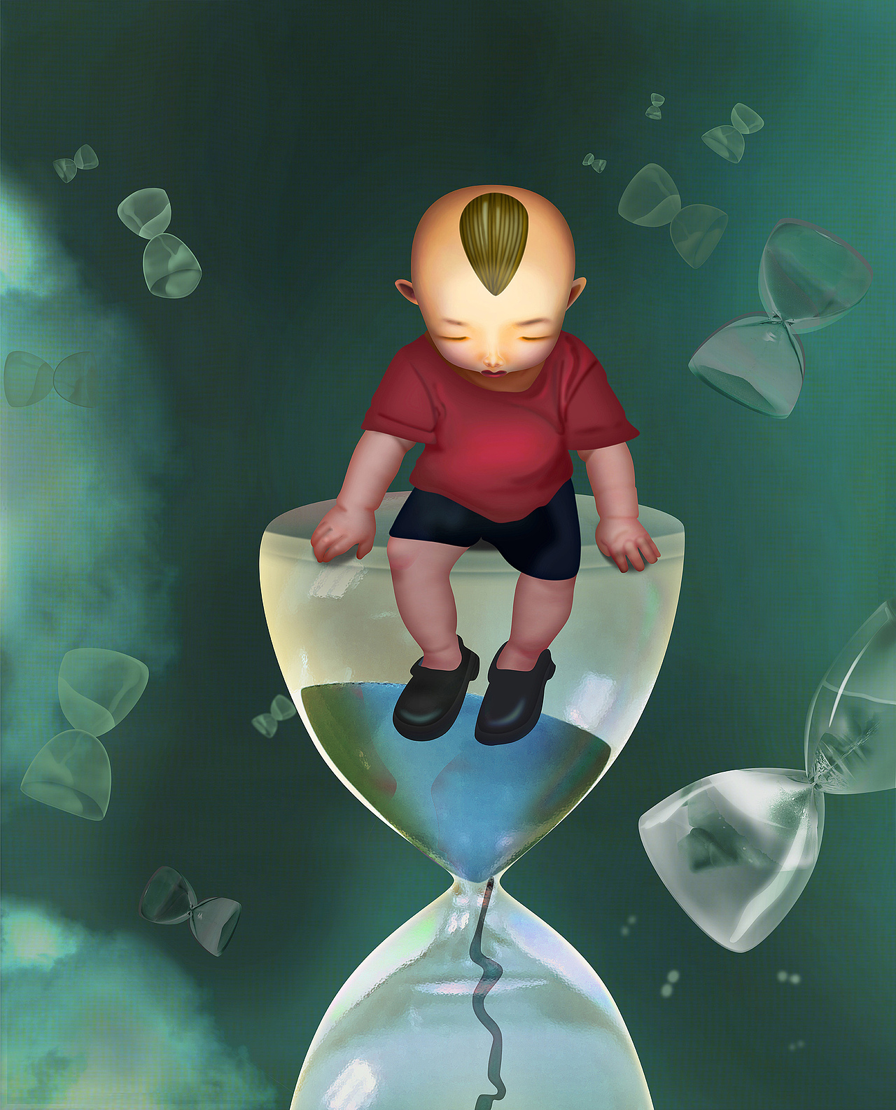博弈（图ZMzI5MDU5ODA=） - 创作习作 - 站酷设计师小饿鱼原创素材 - 站酷ZCOOL