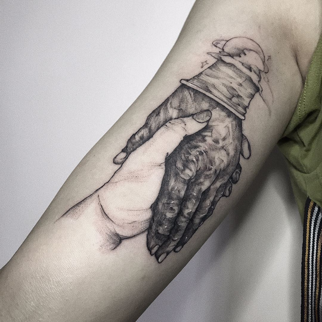 纹身作品纹身tattoo刺青给外婆的爱（图ZMjI4Njg1NDYw） - 艺术插画 - 站酷设计师nowzki原创素材 - 站酷ZCOOL