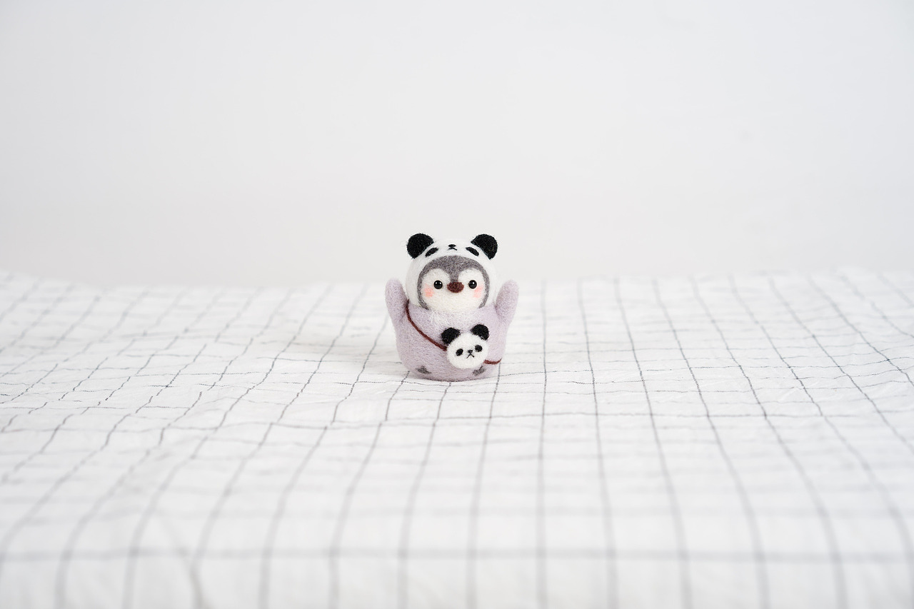 羊毛毡小企鹅系列