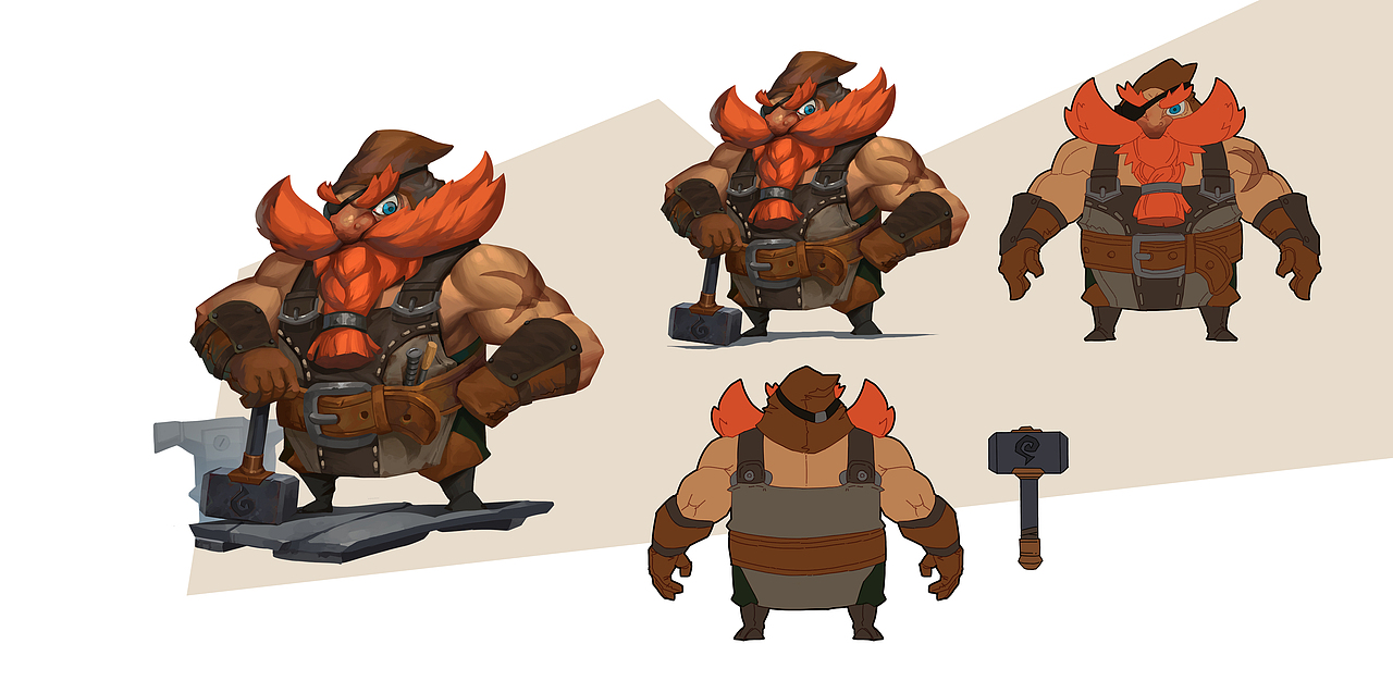 17年参与的一个Q版的项目