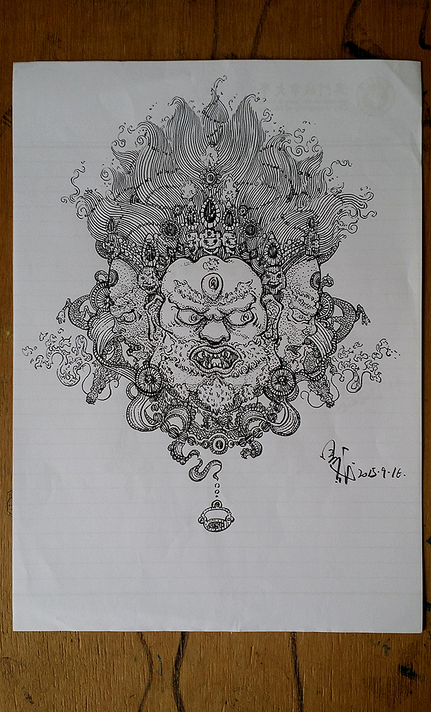 【练手闲画】(2015.9.12—2015.12.28)