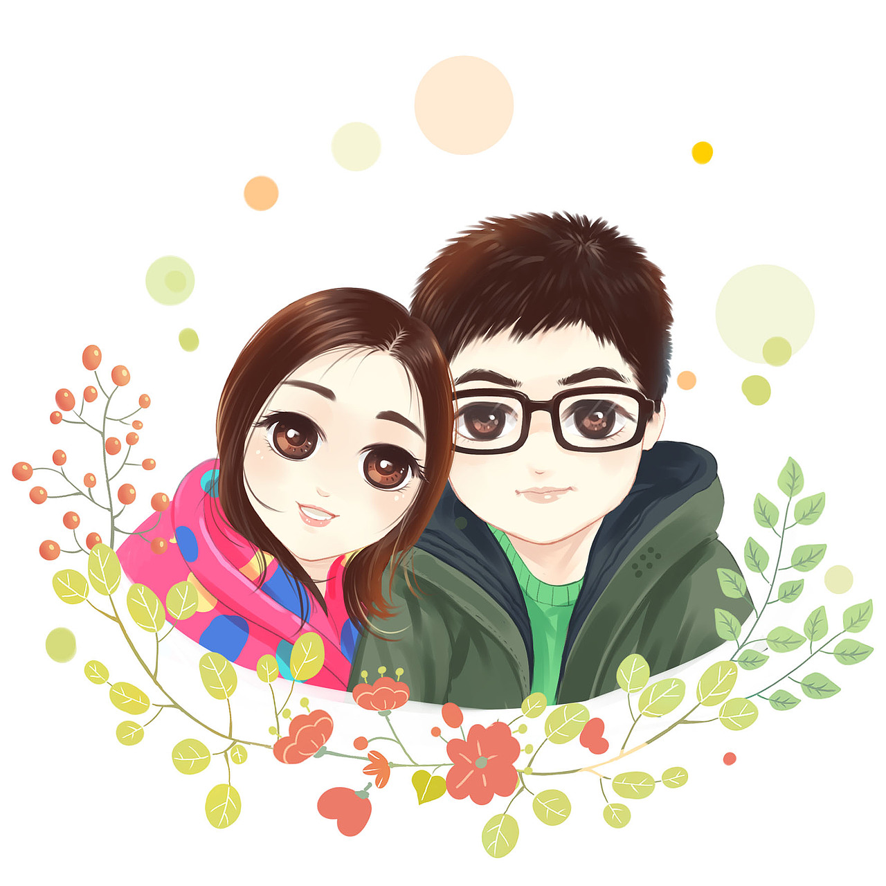 【头像】2017年帮小伙伴们画的头像 第一弹