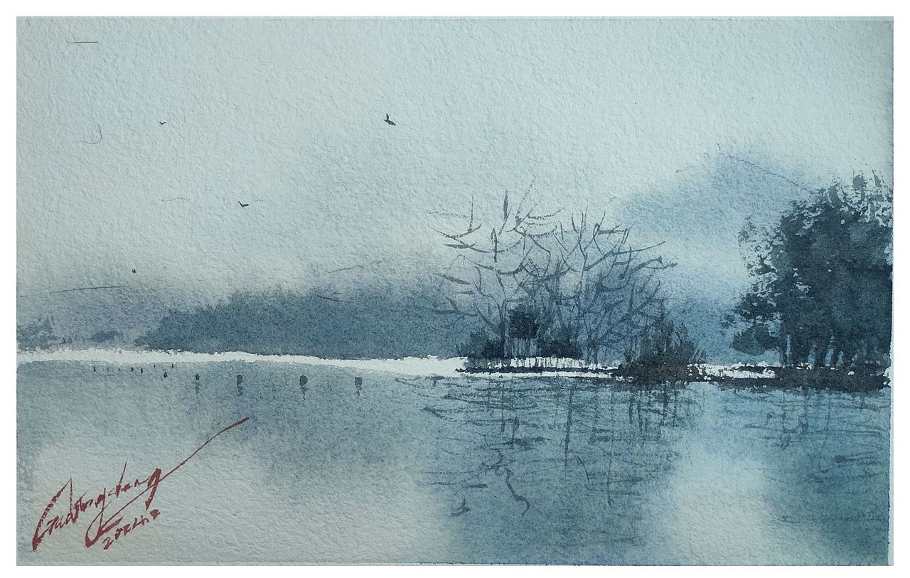 《高红成风景水彩速写作品集》（图ZMzYxNzA1MDMy） - 绘画 - 站酷设计师钢笔淡彩建筑风景原创素材 - 站酷ZCOOL