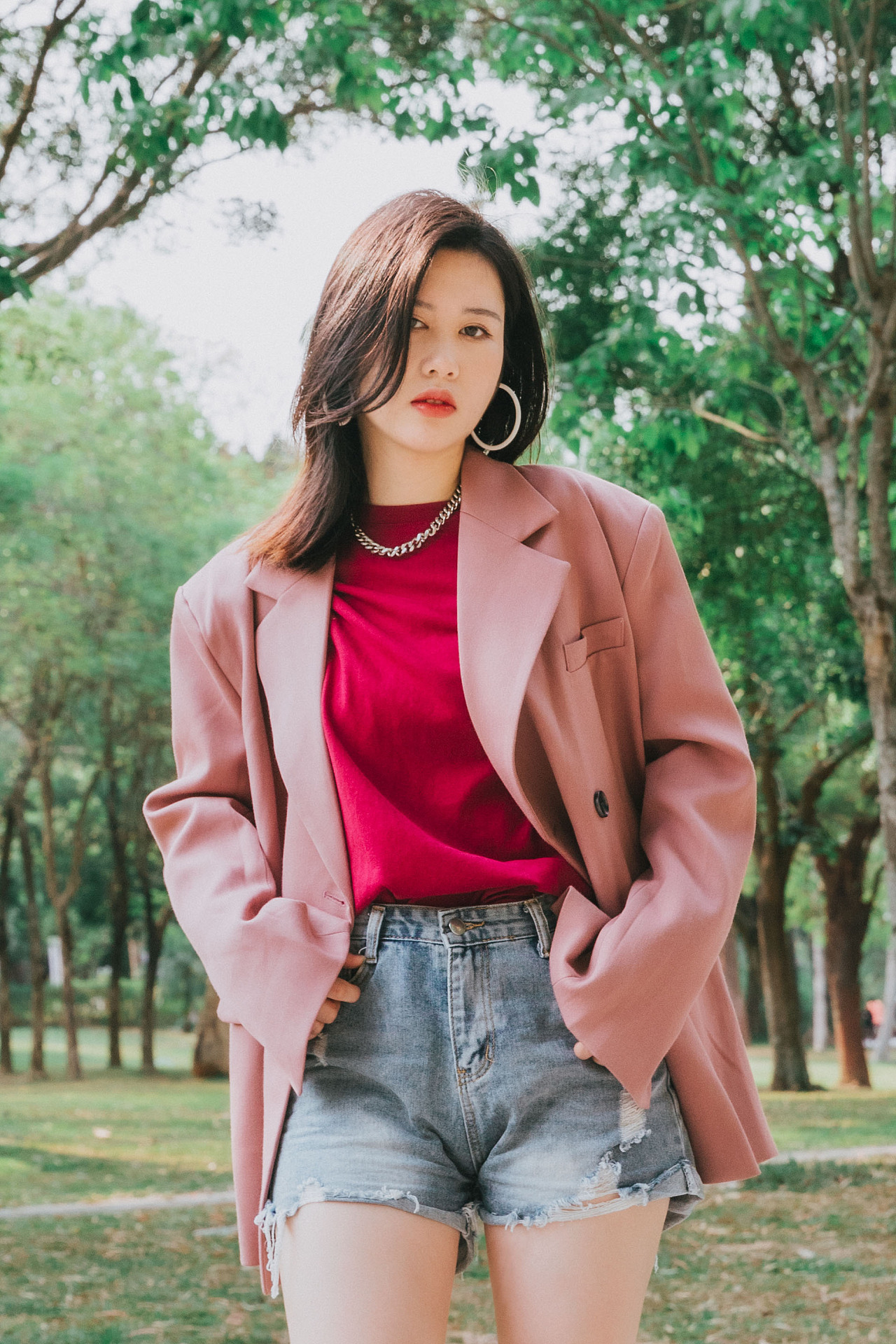 甜酷女孩个性写真