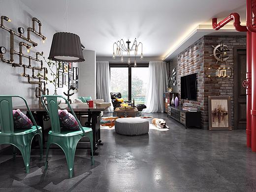 1992工业风客餐厅