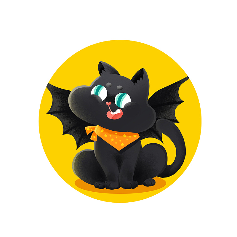 万圣节插画练习