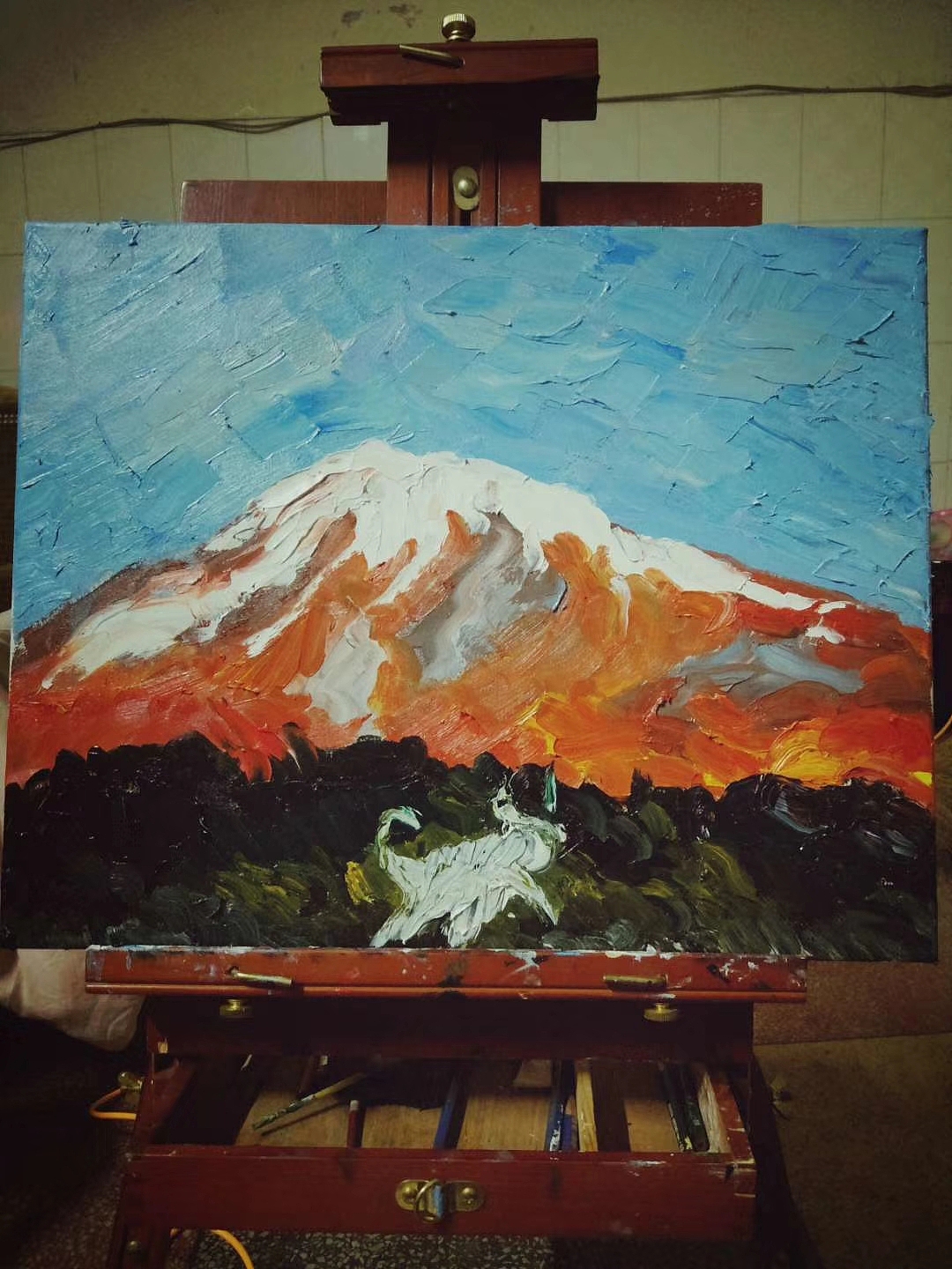 《乞力马扎罗》（图ZMTc2MDc4MjMy） - 绘画 - 站酷设计师杀死那只猫原创素材 - 站酷ZCOOL