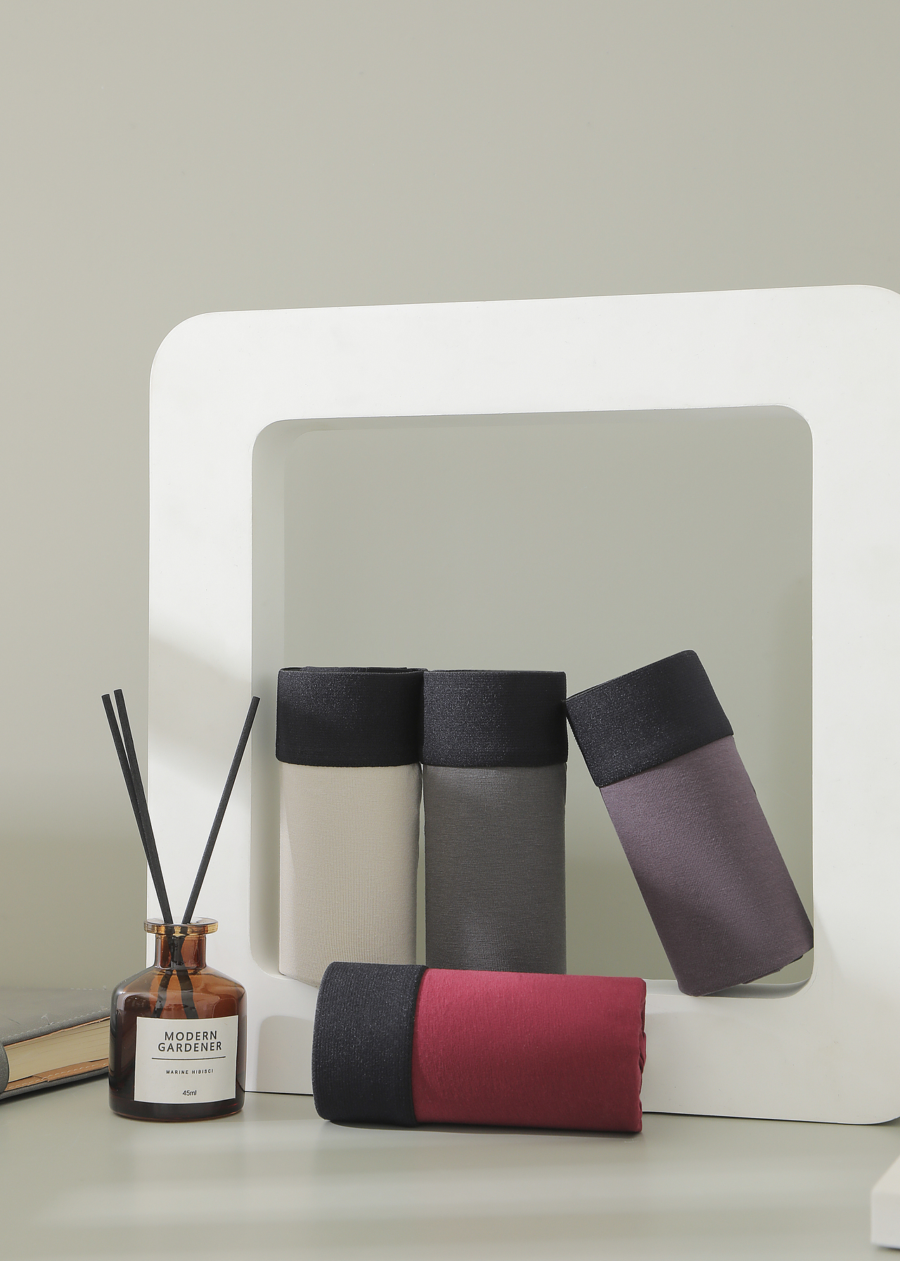 男式内裤の静物拍摄