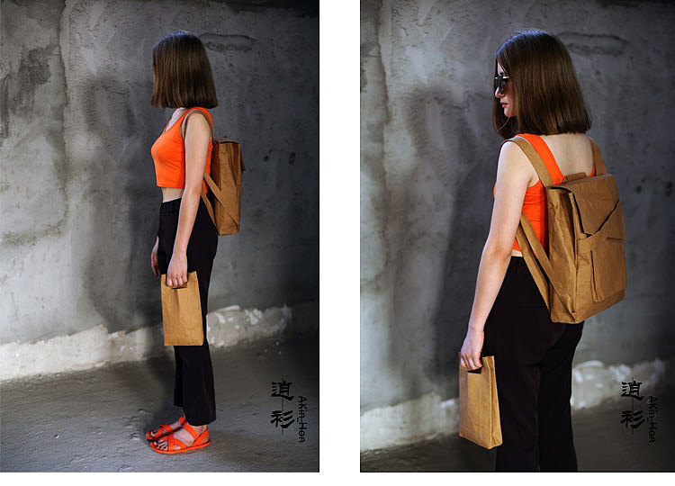 极简女装与环保牛皮纸包（图ZMzEwODkyODQ=） - 其他服装 - 站酷设计师洪培琼原创素材 - 站酷ZCOOL