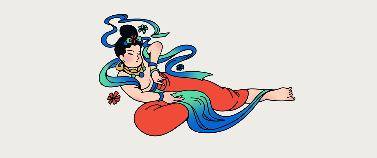 敦煌元素图案设计