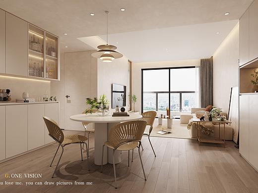 秋风落叶 / 现代风格效果图（个人主页-ZNTIxNDkzNjg=） - 家装设计 - 站酷设计师勇者视觉表现原创素材 - 站酷ZCOOL