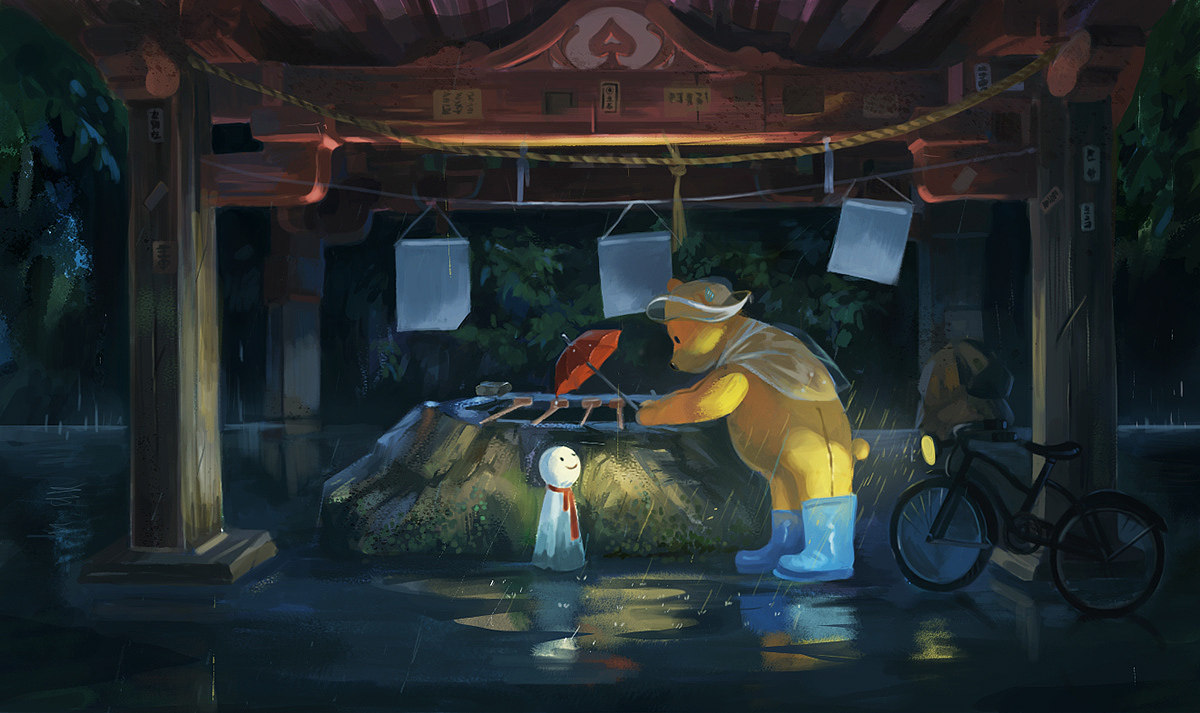 动物们的秘密生活（图ZMjIyMDQ1Njcy） - 儿童插画 - 站酷设计师奥兰治橙子原创素材 - 站酷ZCOOL