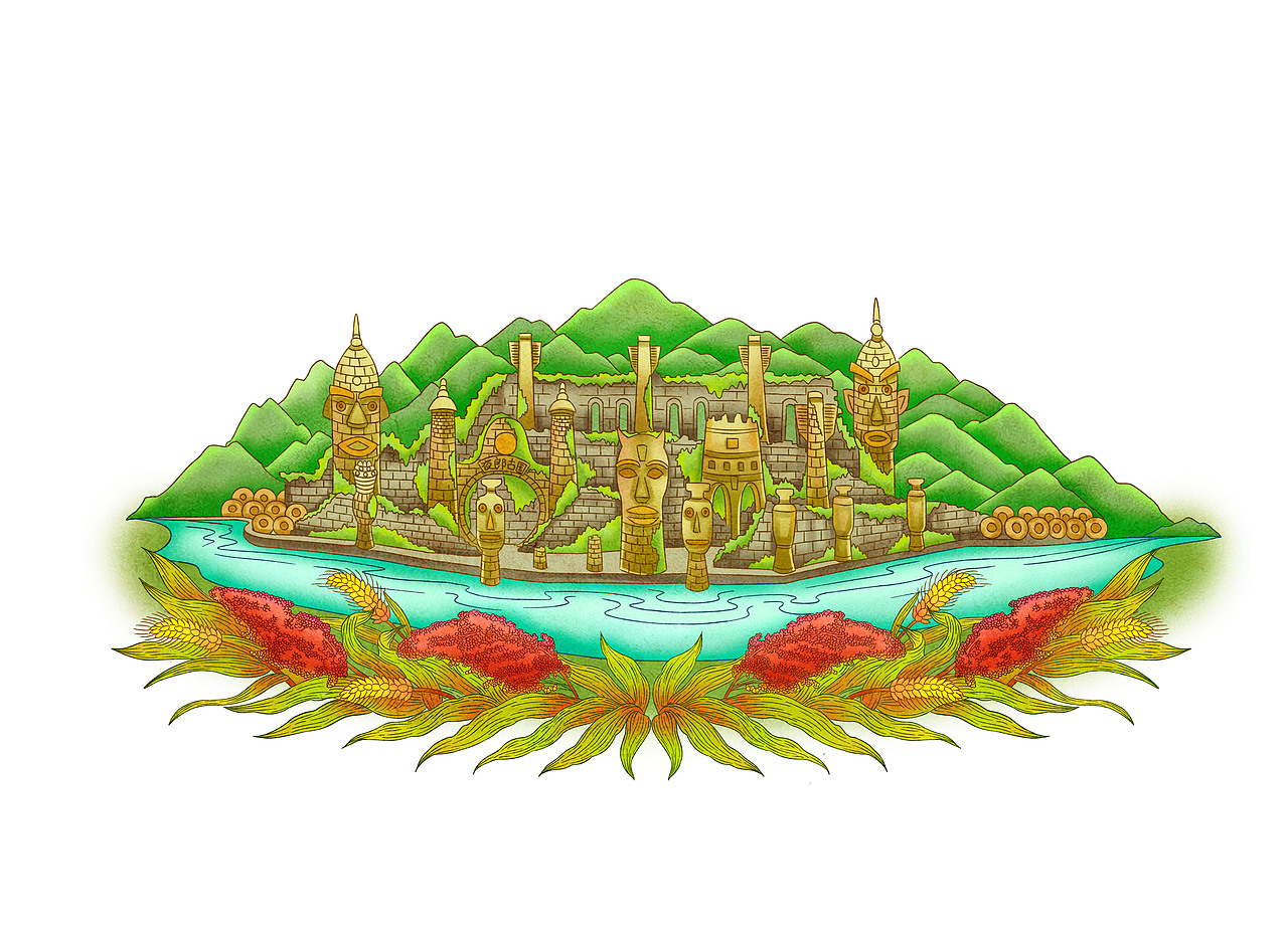 插画合集（图ZMTY2MzA1MjY0） - 商业插画 - 站酷设计师丰收姜原创素材 - 站酷ZCOOL