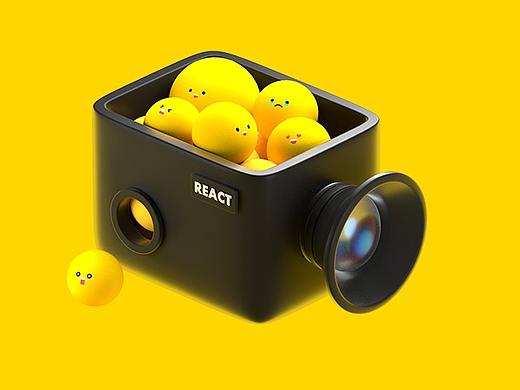 吃鲸-2017-Reaction短视频APP（个人主页-ZNDM3NTQyNTI=） - APP界面 - 站酷设计师阿鲲原创素材 - 站酷ZCOOL