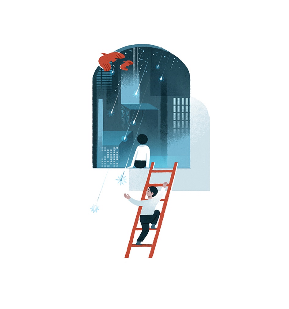 温暖系小画稿（图ZMTE2NTM2ODcy） - 商业插画 - 站酷设计师老老老鱼原创素材 - 站酷ZCOOL