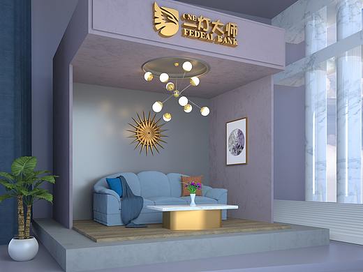 2019天猫家装节淘宝首页电商海报C4D建模渲染