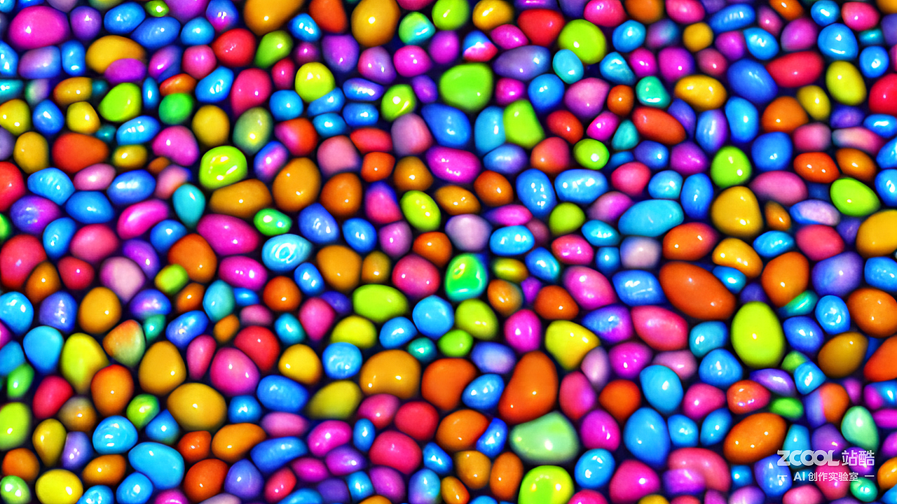 #AI创作实验室#【组图】五彩鹅卵石