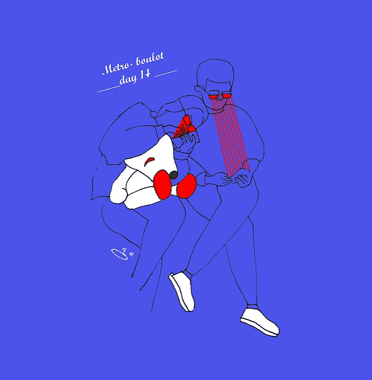 metro- boulot day 15-21（图ZOTgxNjk0NTY=） - 概念设定 - 站酷设计师unpetitpeu原创素材 - 站酷ZCOOL