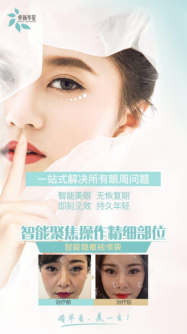 智能隐痕祛眼袋