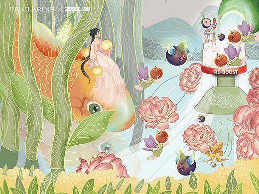 『#my CLARINS 寻找天然好食肌# ●肌颜奶霜』