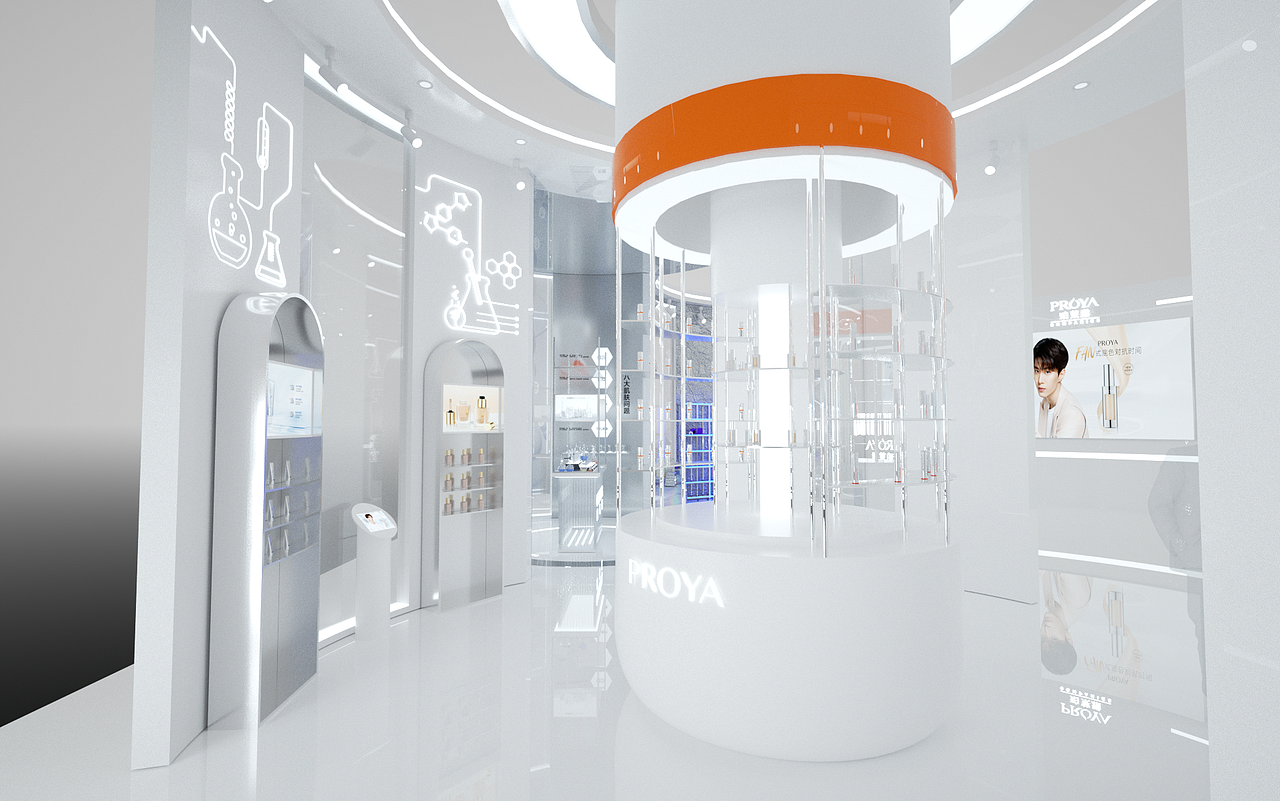 珀莱雅美博会（图ZMjc4MDgyOTA0） - 展陈设计 - 站酷设计师小绿圆子的梦想原创素材 - 站酷ZCOOL