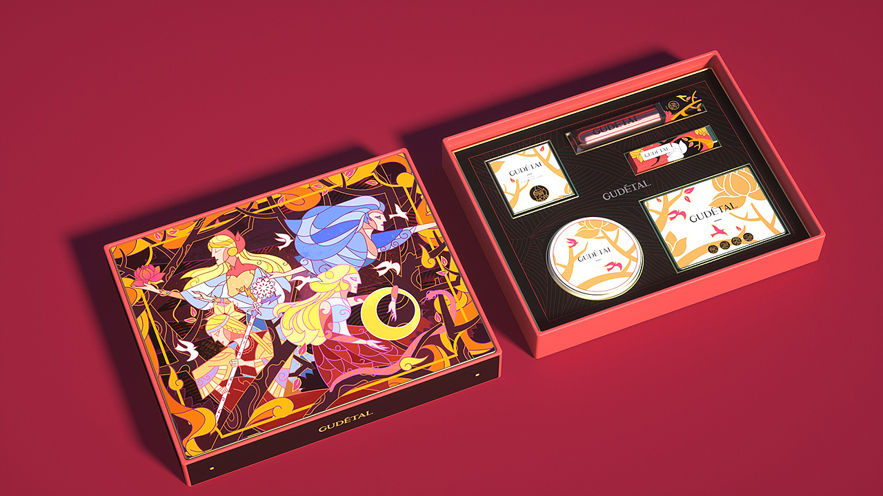 GUDÉTAL×卢帅 | 看你一眼，便知四季（图ZMTg0MDcyMDY4） - 品牌 - 站酷设计师卢帅品牌设计原创素材 - 站酷ZCOOL