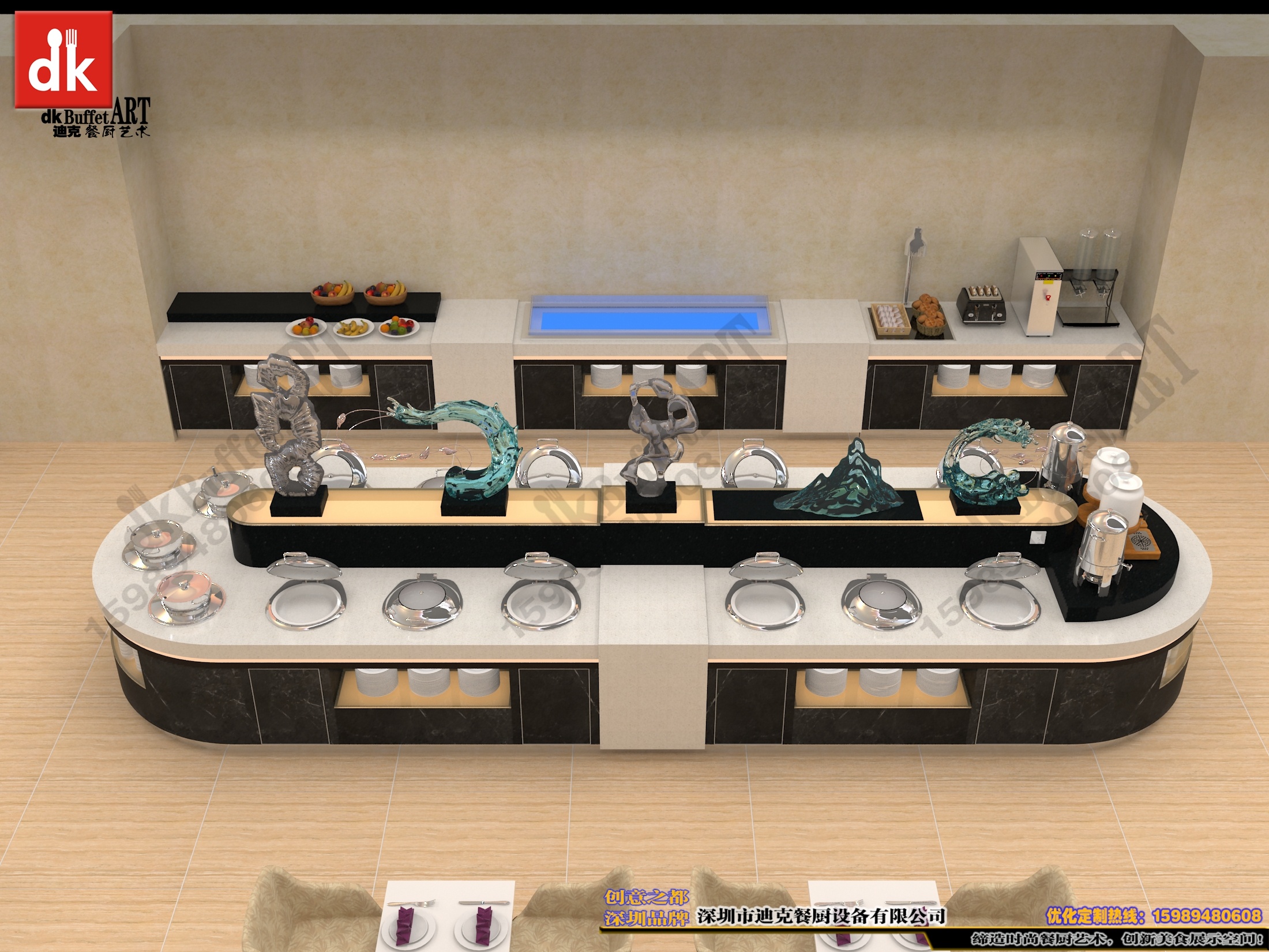 单位食堂自助打餐台 明档厨房设备 自助餐厅 自助餐炉|空间|室内设计|自助餐台厂家 - 原创作品 - 站酷 (ZCOOL)