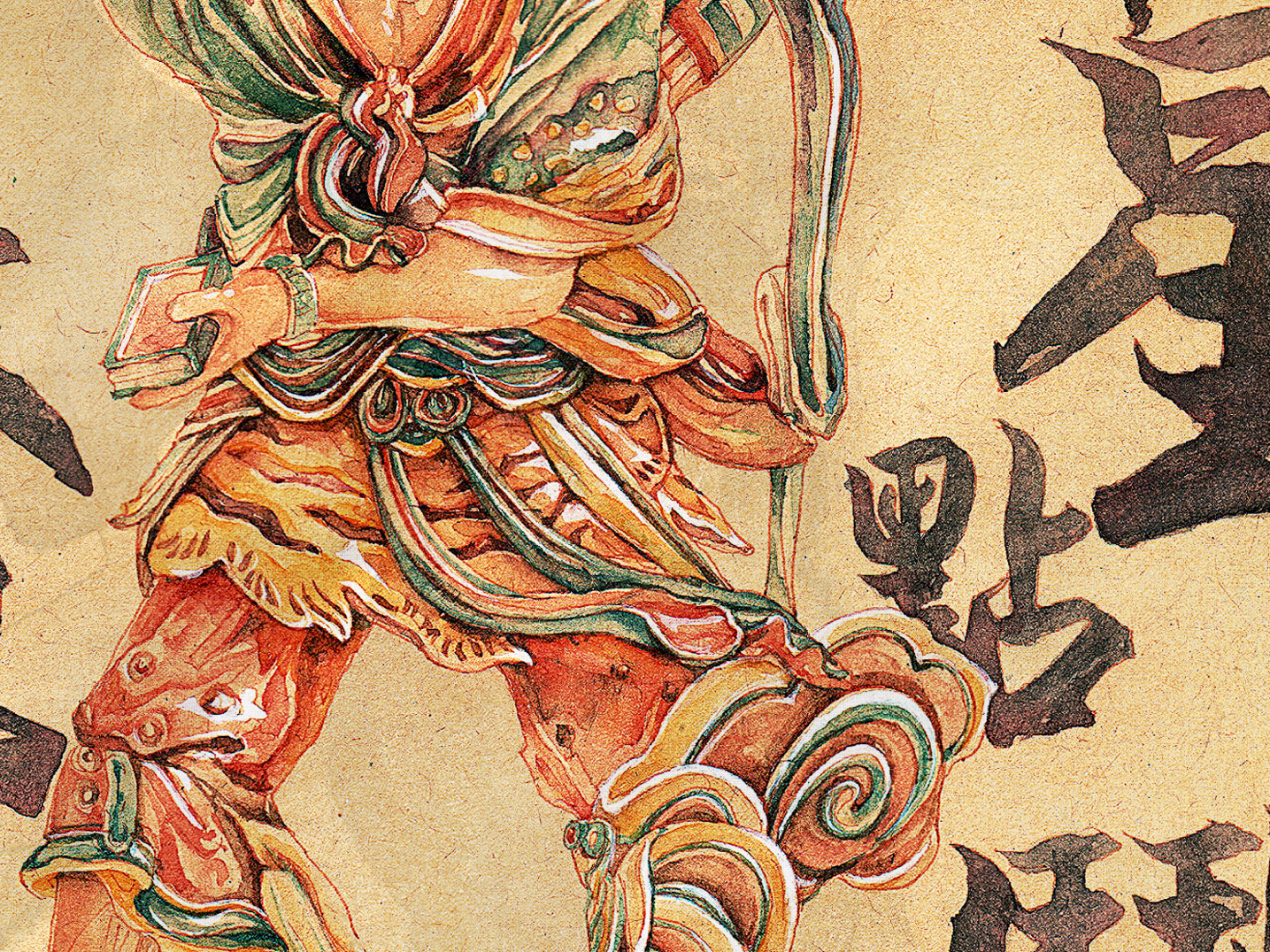 魁星点斗独占鳌头神仙集