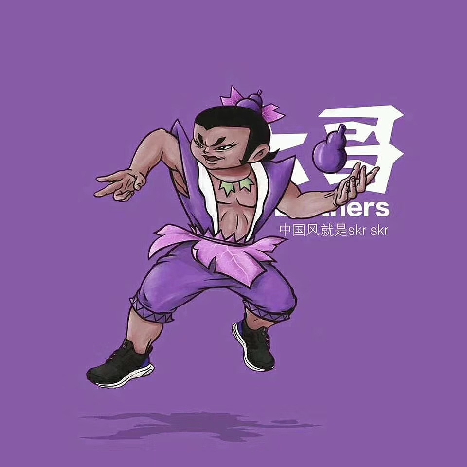 葫芦娃（图ZMTM0NjA2MTQw） - 其他动漫 - 站酷设计师心的设计原创素材 - 站酷ZCOOL