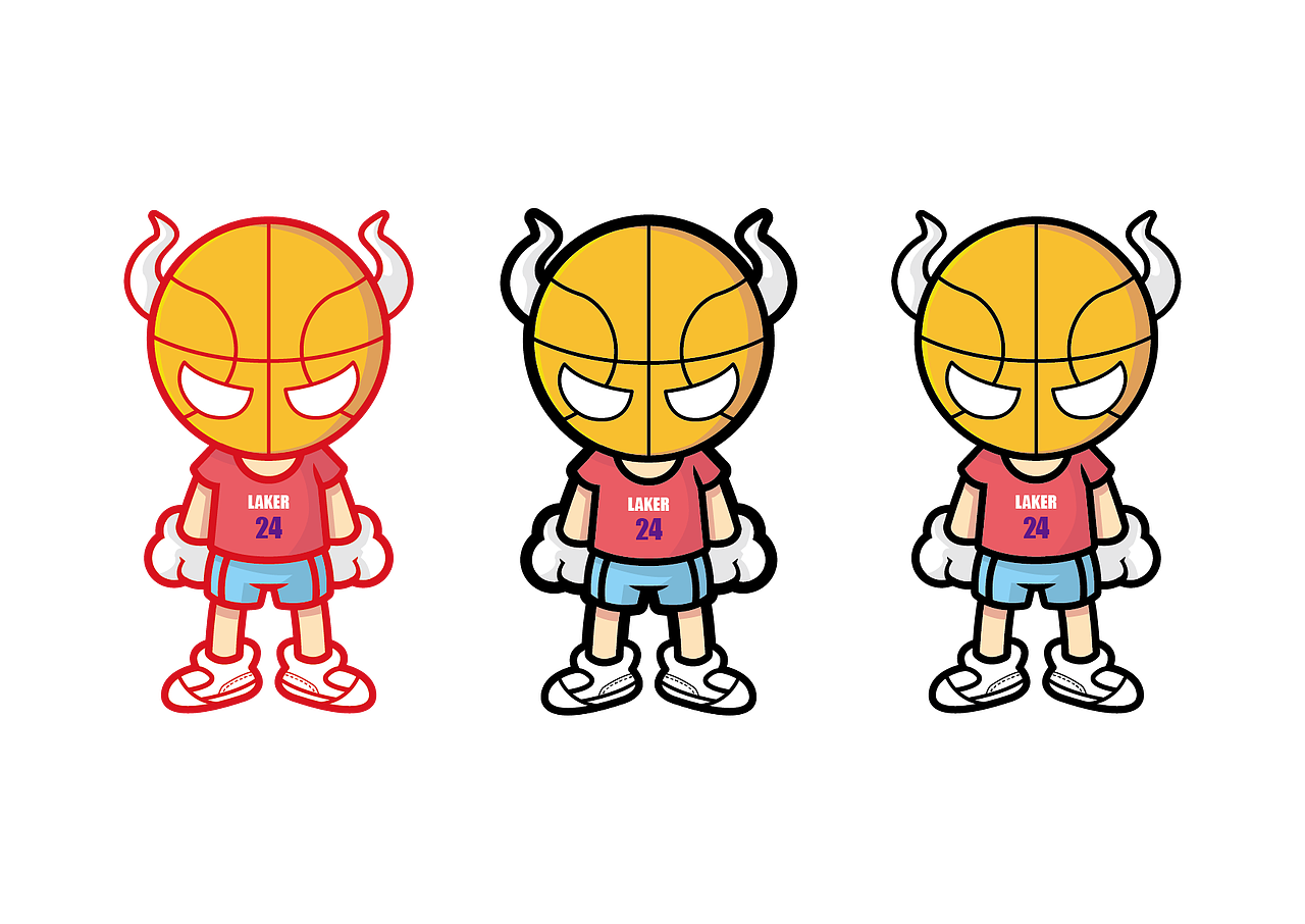 科比-篮球怪人（图ZMjU2MDY0ODcy） - 创作习作 - 站酷设计师TyrionFei原创素材 - 站酷ZCOOL