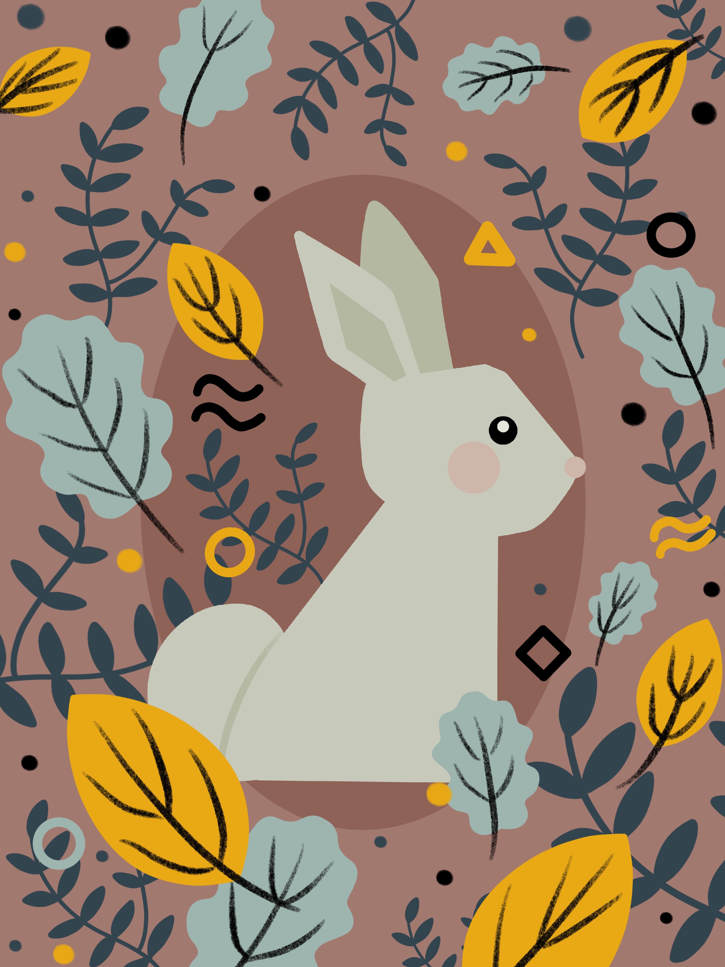 动物卡片|插画|商业插画|乔菲feifeiqiao - 原创作品 - 站酷 (zcool)