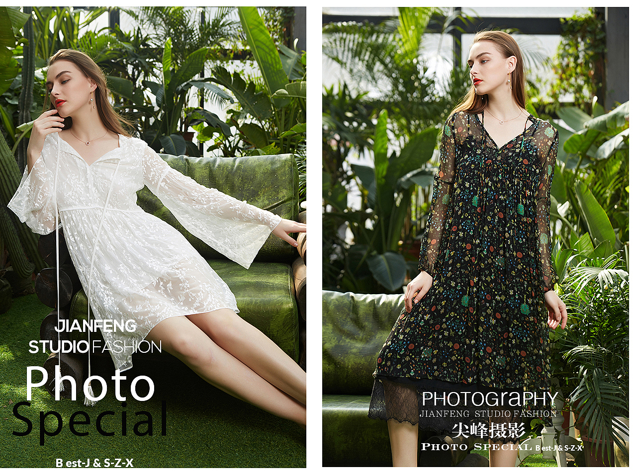 炎炎夏日 慵懒仙女裙拍摄