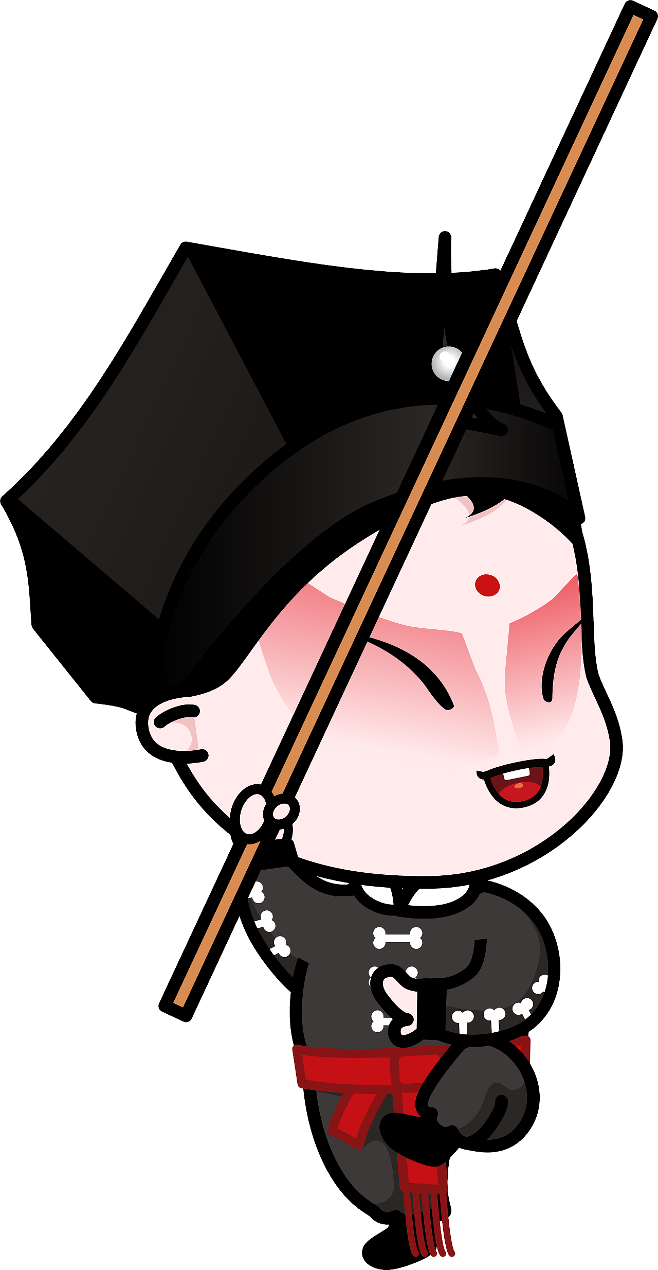 国粹京剧国粹宝贝q版京剧动漫卡通高清大图