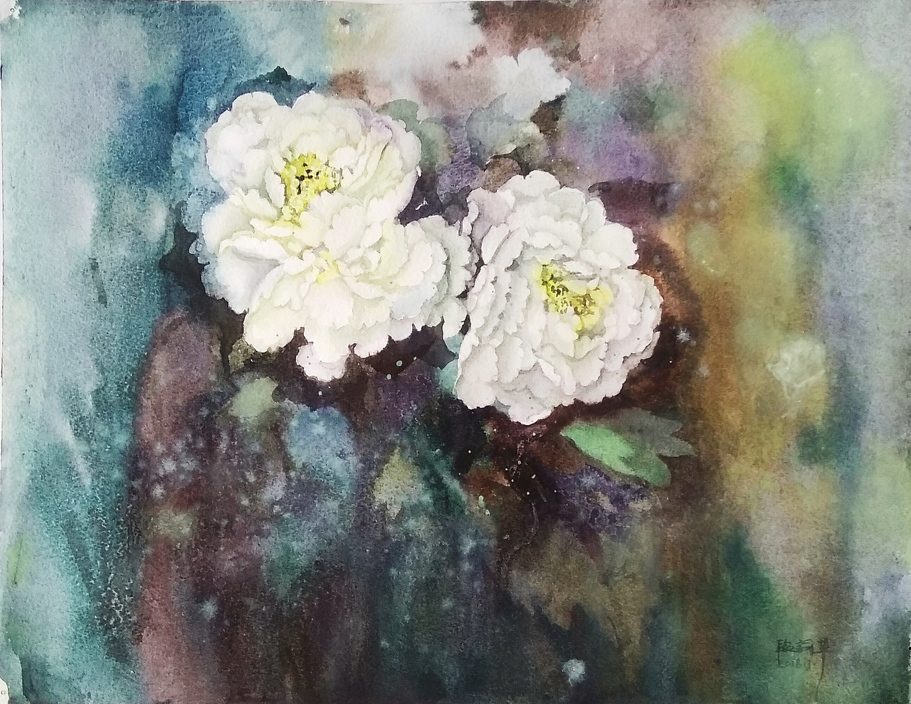 惟有牡丹真國色，花開時節(jié)動長安（圖ZMTE0MzE0MDY4） - 繪畫 - 站酷設(shè)計師花瓶里原創(chuàng)素材 - 站酷ZCOOL