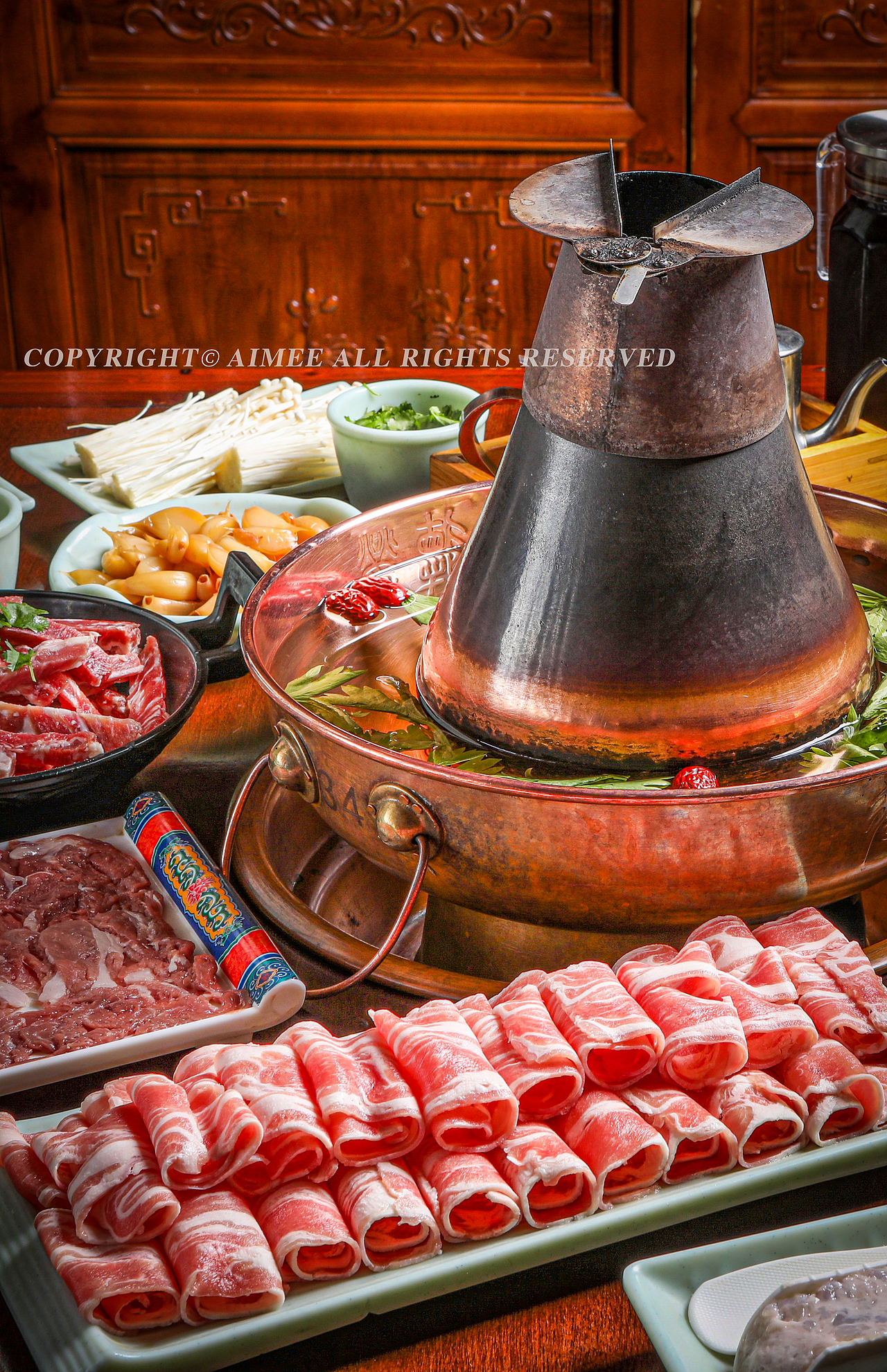 老北京铜锅美食摄影（图ZMzE2MTg1MzMy） - 美食摄影 - 站酷设计师美食摄影Aimee原创素材 - 站酷ZCOOL