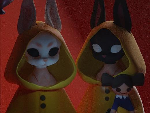 兔叽杀手（个人主页-ZNDY4OTM3NDg=） - 产品 - 站酷设计师sybil_oni原创素材 - 站酷ZCOOL