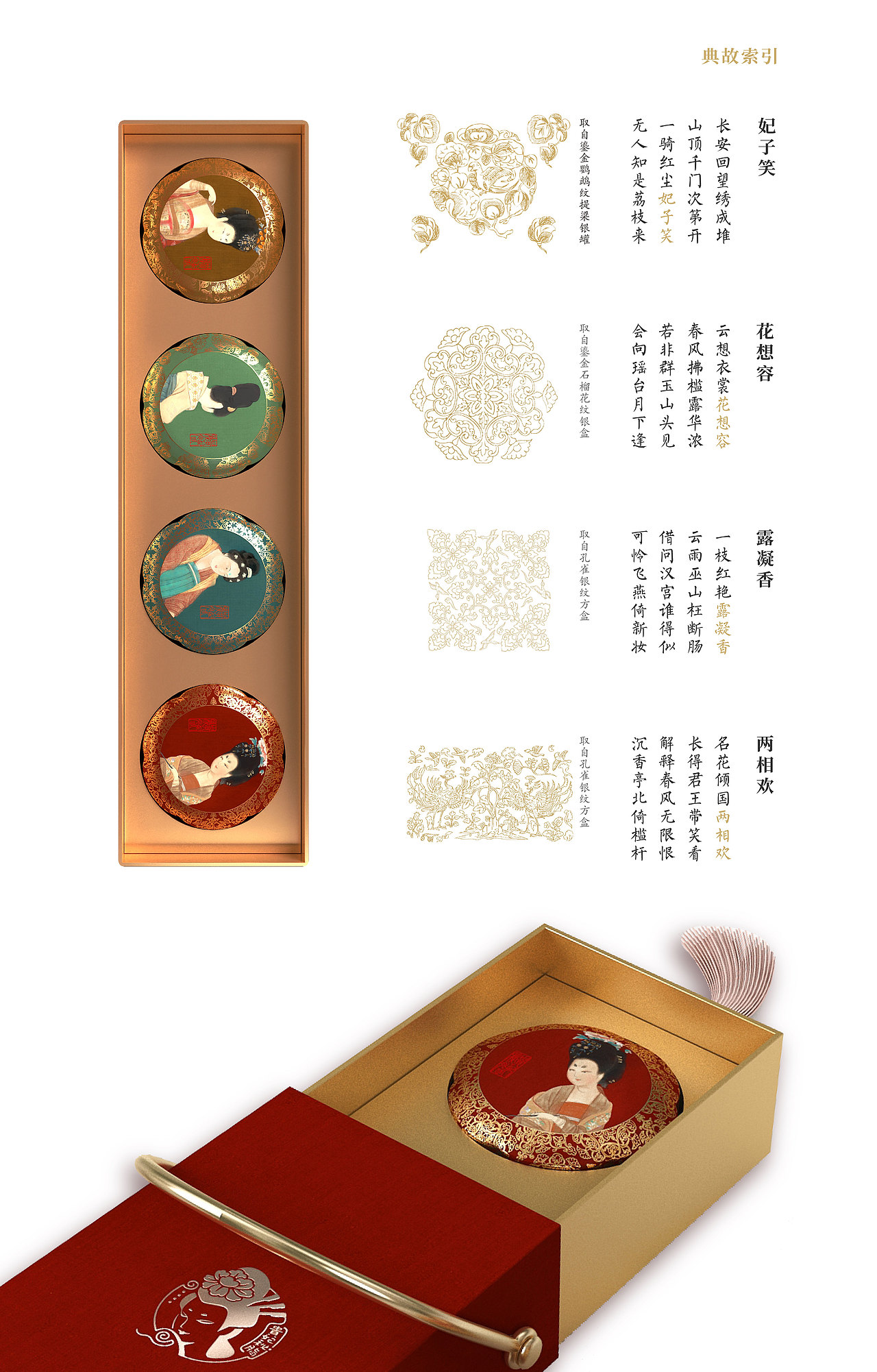 "贵妃秘脂"-文创文旅唐风护手霜产品开发